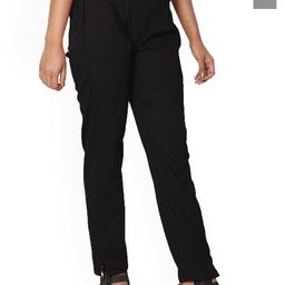 SRISARAS Women Pack Of 2 Slim Fit Mid-Rise Cotton Peg Trousers-image-94