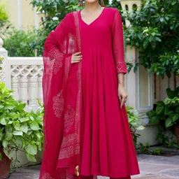 Anni Designer Women Regular Kurta with Trousers & With Dupatta-picture-17