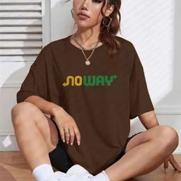 TOGS & TERRE Women Typography Printed Oversized Organic Cotton T-shirt-picture-2