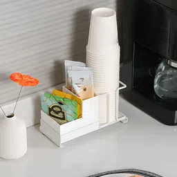 Arhat Organizers White Kitchen Desk Organiser-48