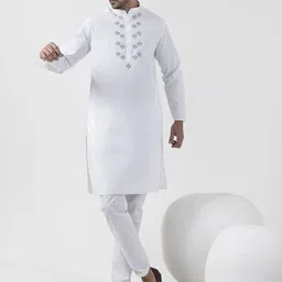 DEVOILER Men Ethnic Motifs Printed Kurta-45