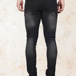 LINARIA Men Classic Mildly Distressed Light Fade Jeans-image-115