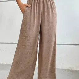 StyleCast Women Wide Leg High Waist Regular Trousers-picture-33