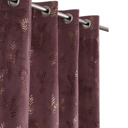Myntra Elegant Homes Unisex Set Of 2 Wine Ripple Fold Regular Window Curtain-picture-13