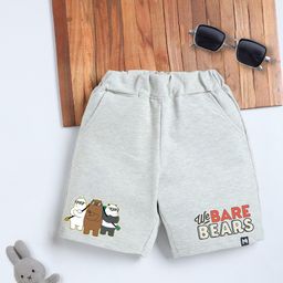 YK X Minute Mirth Boys We Bare Bear Printed Shorts-52