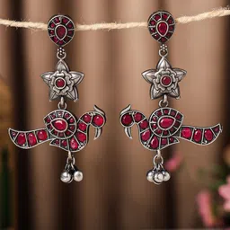 VENI Contemporary Jhumkas Earrings-picture-46