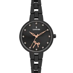 L LOGUES Women Brass Dial & Bracelet Style Straps Analogue Watch L E-799 QM-27-34