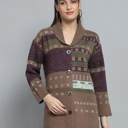 Monte Carlo Women Woollen Longline Cardigan-picture-14