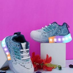 BAESD Unisex Kids Woven Design Sneakers-image-49