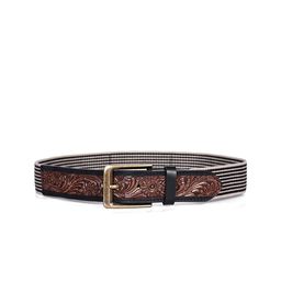 Celtic Unisex Textured Leather Belt-image-32