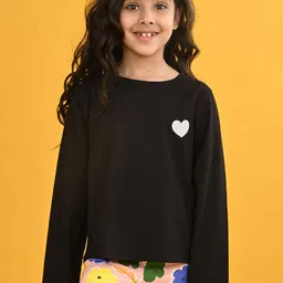 Anthrilo Girls Applique T-shirt-31