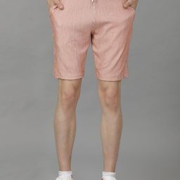 Voi Jeans Men Striped Technology Shorts-image-93