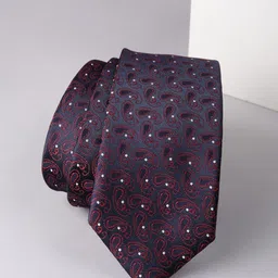 Louis Philippe Men Woven Design Broad Tie-picture-21