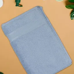 Ramraj Blue 1 Bamboo 500 GSM Bath Towel-34