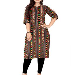 Glory Silk Women Ethnic Motifs Printed Kurta-image-7