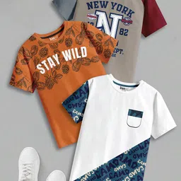BAESD Boys 3 Pure Cotton T-shirt-image-30