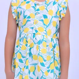 TILISM Print Flutter Sleeve A-Line Dress image 2