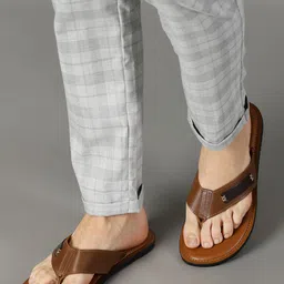 99CRAFTS Men Leather Open Toe Flats-image-67