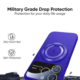 QRIOH Solid iPhone 15 Plus Back Case with Magsafe image 2