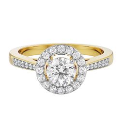 Jenny Halo Diamond Ring-image-63