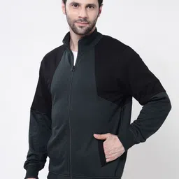 Kalt Men Colourblocked Sweatshirt-image-24