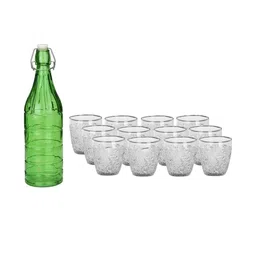 SOMIL Green Glass Airtight Can Bottle-image-78