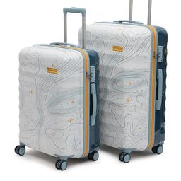 uppercase  Set Of 2 Printed Hard-Sided Trolley Bag-image-30