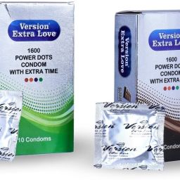 Condom Men Extra Time Dotted Combo Pack (Mint and Chocolate) Condom Condom-image-88