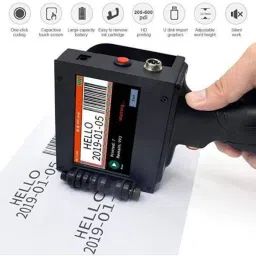 VASHISHT ENTERPRISES 25.4mm Mrp, Batch, Logo, Barcode, Text Printing Single Function Monochrome Inkjet Printer with Voice Activated Printing Google Assistant image 4