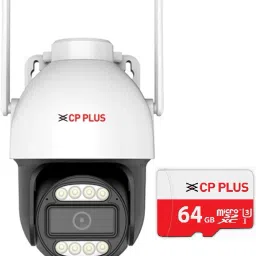 CP PLUS EZ-S31 3MP Smart Wi-Fi with 64GB Memory Card | Advanced Night Vision 2-Way Talk Security Camera-1