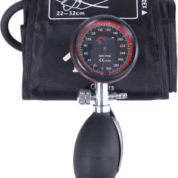 Dr care Palm Type Aneroid Sphygmomanometer Blood Pressure Monitor Bp Monitor-14