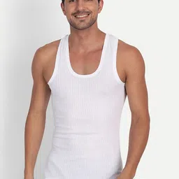 CAVENDERS Men Pack Of 5 Pure Cotton Undershirt Vests White Premium quality Dno-v469st-image-79