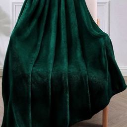 MORADO Green 300 GSM Double Bed Blanket-image-37