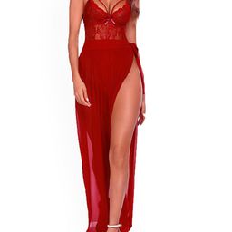 XPIOX Net Baby Doll with High-Low-image-65