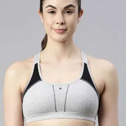 Enamor Colourblocked Bra Medium Coverage Lightly Padded-5