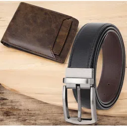 Provogue Men Wallet and Belt Accessory Gift Set-image-44