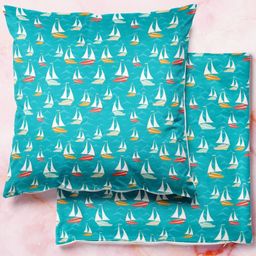 ArtzFolio Multicoloured Set of 2 Square Cushion Covers-image-69