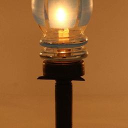 SOMIL Black Printed Glass Cylindrical Shaped Table Lamp-picture-16