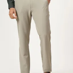 JB STUDIO Men Slim Fit Mid-Rise Formal Trousers-image-63