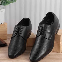 Mochi Men Leather Formal Derbys-image-90