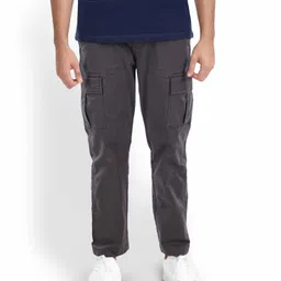Celio Men Straight Fit Easy Wash Joggers Trousers-image-36