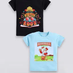 carrydreams Boys Pack Of 2 Printed Cotton T-shirt-picture-13