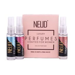 NEUD Women Set Of 3 Timeless, Stunner & Hypnotise Eau De Parfum - 10 ml Each-52
