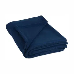 IVAZA Blue Fleece 233 GSM Double Bed Blanket-picture-51