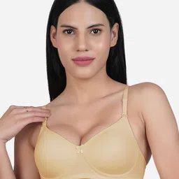 SHYAM SONS FLAIR Miracle Full Coverage Lightly Padded Seamless T-shirt Bra-picture-36