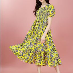 PTVIZE Crepe Fit & Flare Dress-image-22