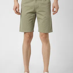 Peter England Casuals Men Regular Fit Mid-Rise Shorts-image-11