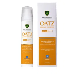 Apple Therapeutics Oatz SPF 50 PA++++ Radiance Sunscreen- 50 g-13