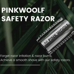 PINK WOOLF Shaving Razor For Beginners image 5