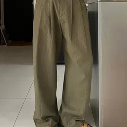 HERE&NOW Men Regular Fit Mid-Rise Trouser-image-61